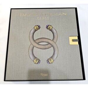 David Yurman Cable Hardcover Book In Box RARE 2017 Rizzoli Jewelry Coffee Table